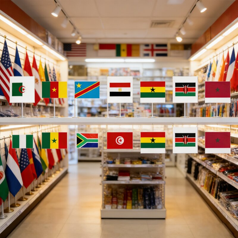 National Banner Flags Factory - 3x5ft 100% Polyester Silk Screen Printed All Countries