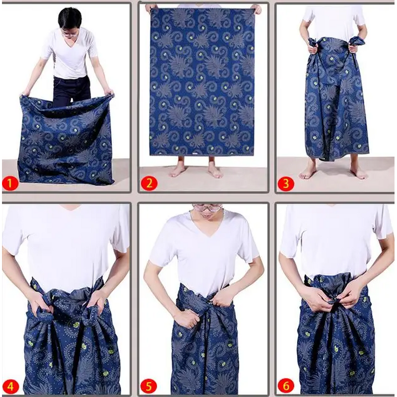 Asian Cotton Lungi Manufacturer - Traditional Breathable Rayon Sarong Bottoms