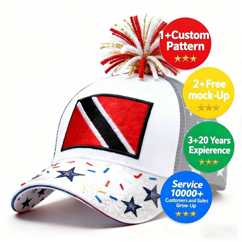 Trinidad Independence Apparel Manufacturer - Custom Hats T-Shirts Hoodies Keychains
