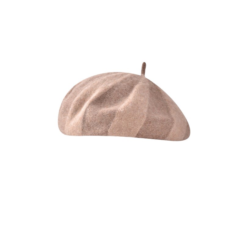 French Beret Hat Factory - OEM 100% Wool Unisex Custom Embroidery 14 Colors