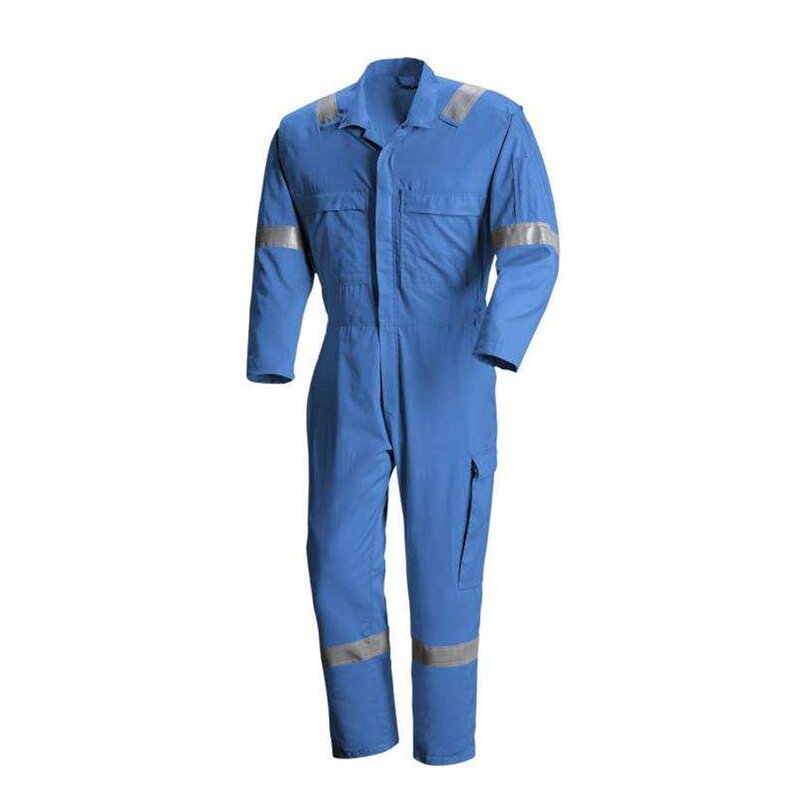 Flame Retardant Coverall Manufacturer - Custom Logo Unisex Reflective Workwear