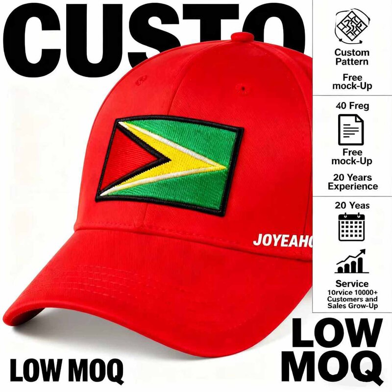 Guyana Independence Apparel Manufacturer - Custom Hats T-Shirts Wholesale Flag