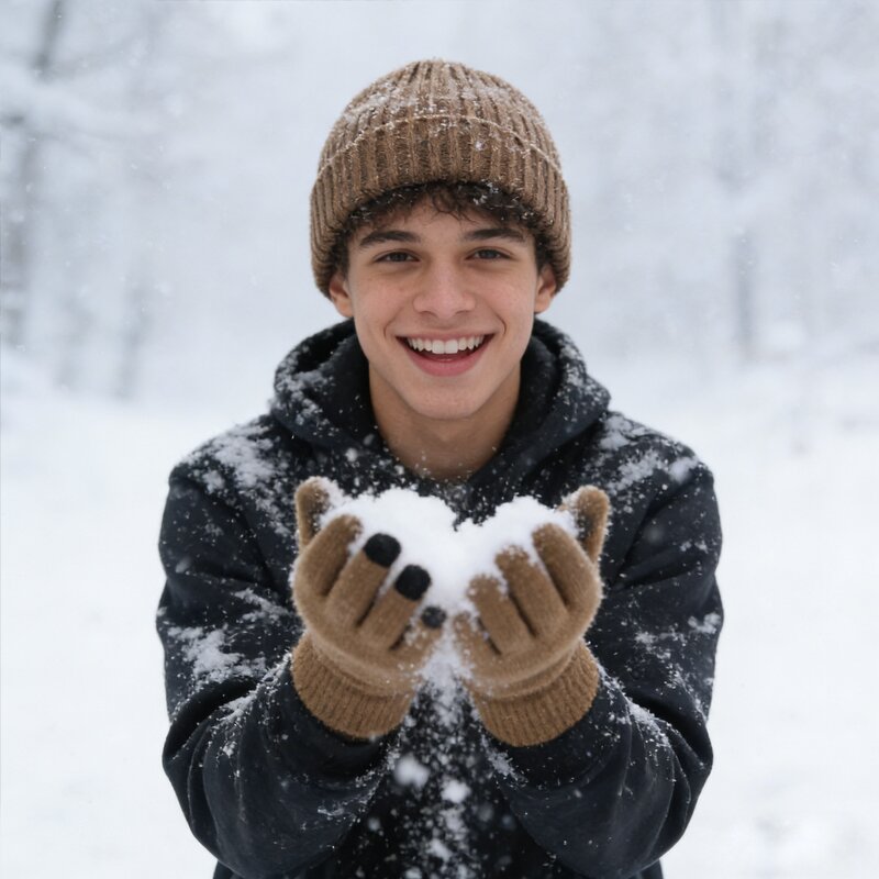 Knitted Hat Scarf Gloves Set Factory - Autumn Winter Acrylic Plain Long Wholesale