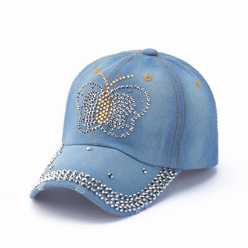 Rhinestone Baseball Hats Manufacturer - Wholesale Custom Embroidery Screw on Studs