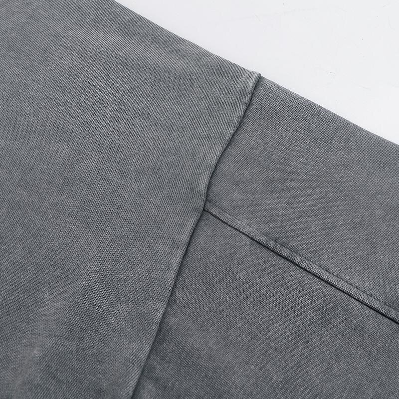 Vintage Washed Sweatshirt Manufacturer - Unisex Plus Size Shoulder Print