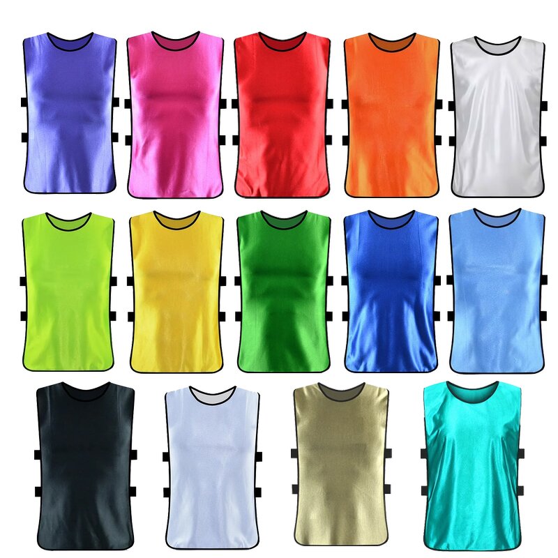 Soccer Training Bibs Manufacturer - Custom Number Pinnies & Sports Vests