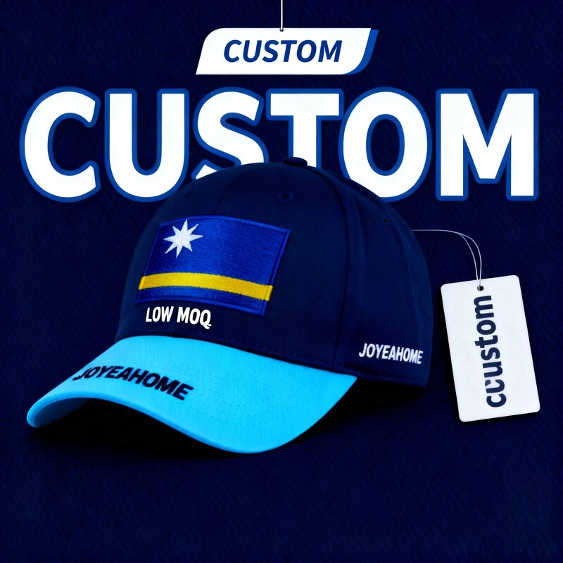 Curacao Independence Baseball Cap Factory - Custom Flag Embroidery T-Shirt Hoodie