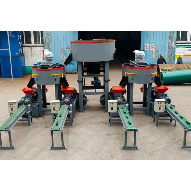 Briquette Making Machine Factory - Screw Type Charcoal Extruder Line