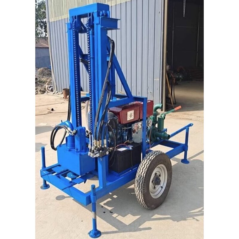 Borehole Drilling Rig Supplier - 200m Depth Water Well Rig Chile