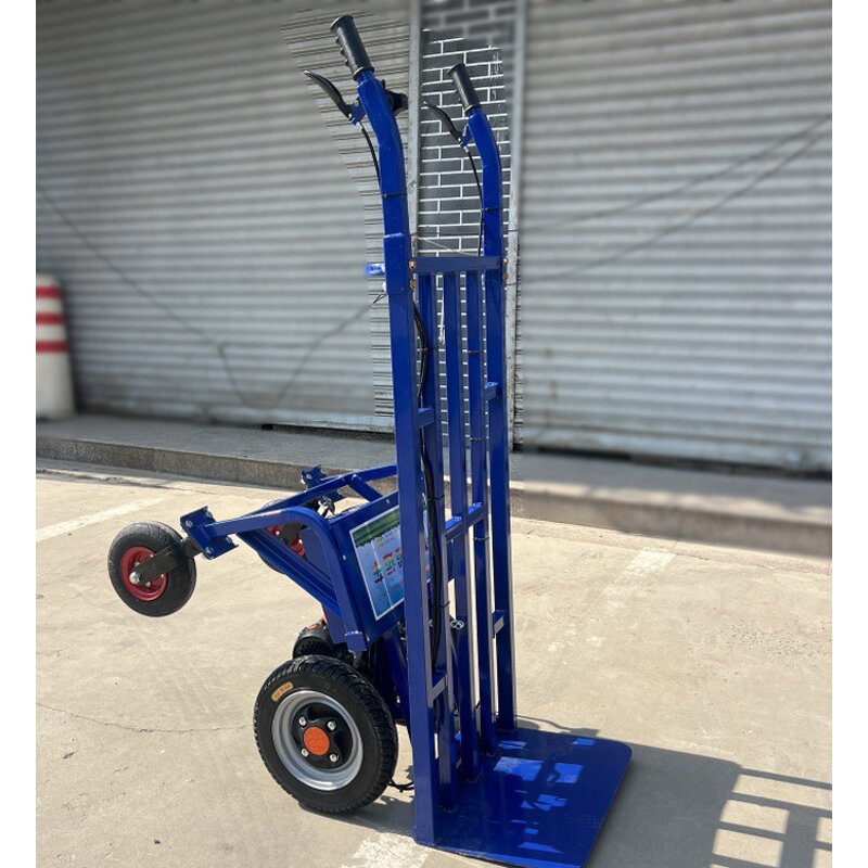 Electric Cargo Trolley Supplier - 4 Wheel 500kg Iron Hand Truck
