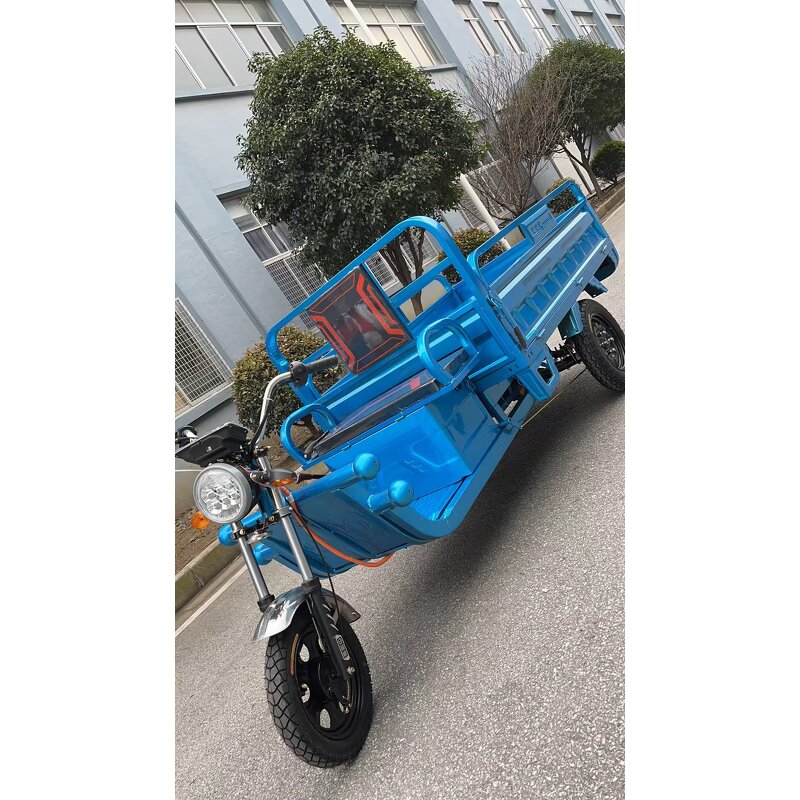 Electric Tricycle Manufacturer - 600-800kg Open Cargo Carrier