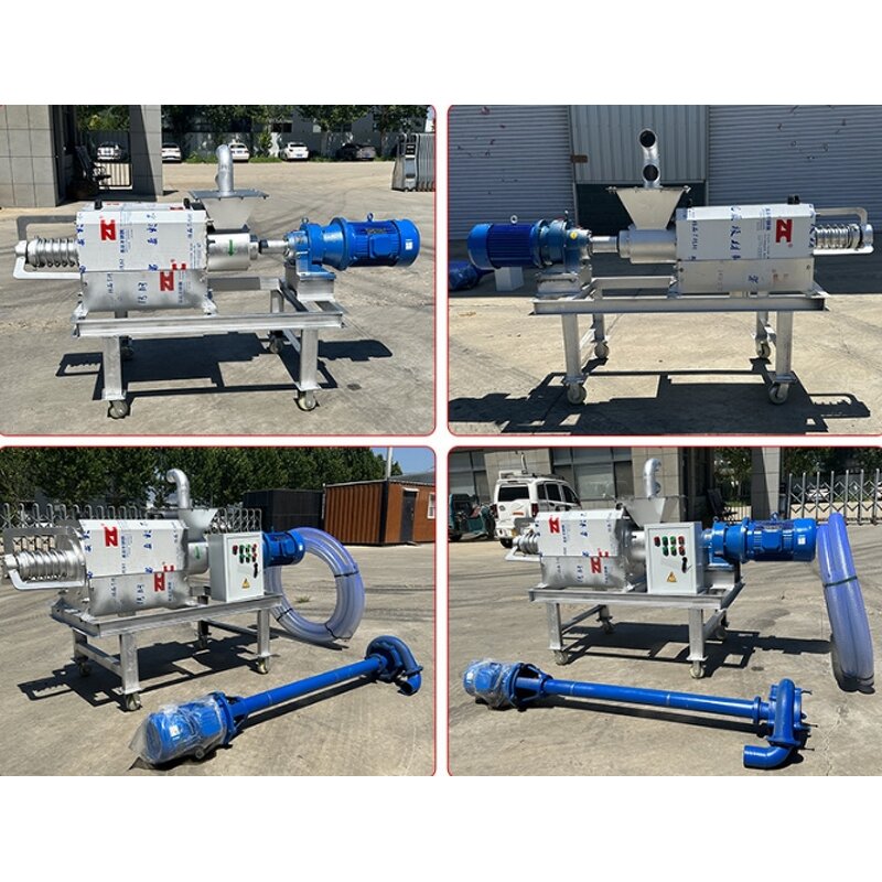 Manure Dewatering Machine Factory - Stainless Steel Screw Press Drying