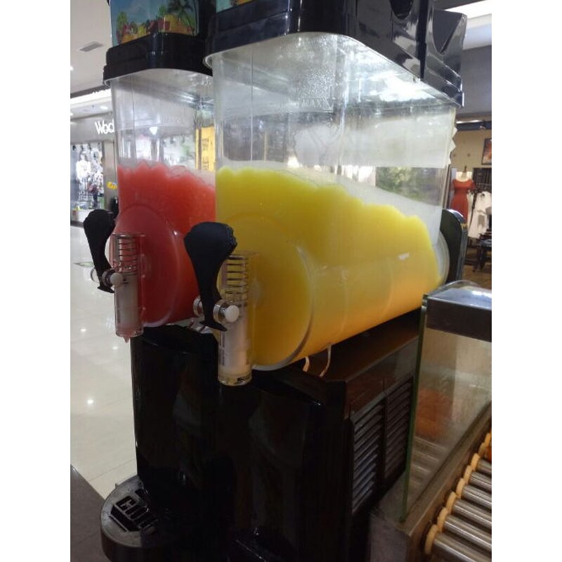 Slush Ice Making Machine Supplier - Commercial Two Tanks Snow Melt