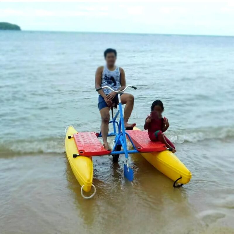 Pedal Water Bike Factory - Durable PE Material Banana Sea Bike