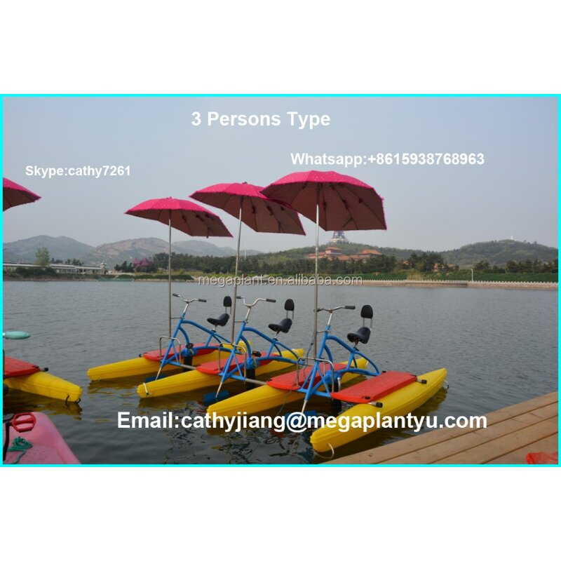 Water Swan Boat Supplier - FRP 4 Person Pedal Boat for Sale