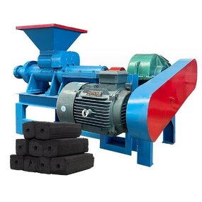 Briquette Making Machine Factory - Screw Type Charcoal Extruder Line