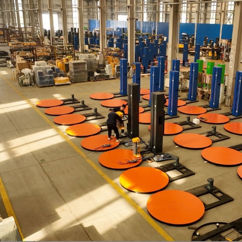 Pallet Shrink Wrap Machinery Supplier - Semi Auto Film Wrapping Machine