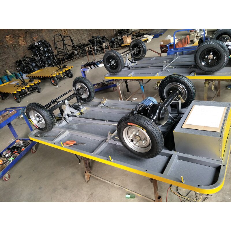 Electric Cart Factory - 1000kg Loading Capacity Platform Trolley