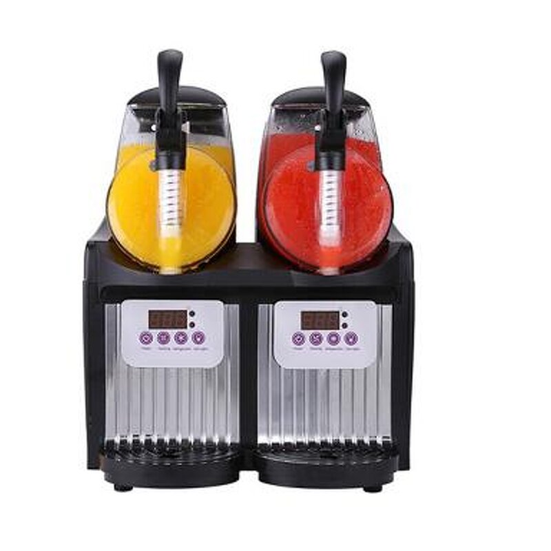 Slush Ice Making Machine Supplier - Commercial Two Tanks Snow Melt