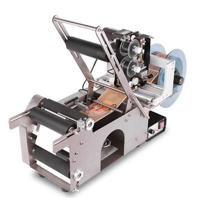 Labeling Machine Factory - Manual Sticker for Plastic Glass Bottle