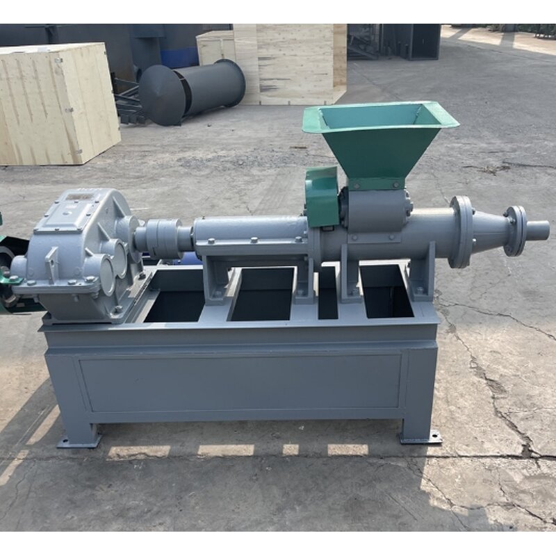 Briquette Making Machine Factory - Screw Type Charcoal Extruder Line