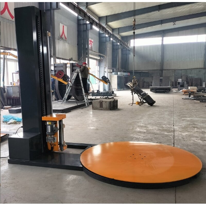 Pallet Shrink Wrap Machine Factory - Semi Auto Prestretching Packaging