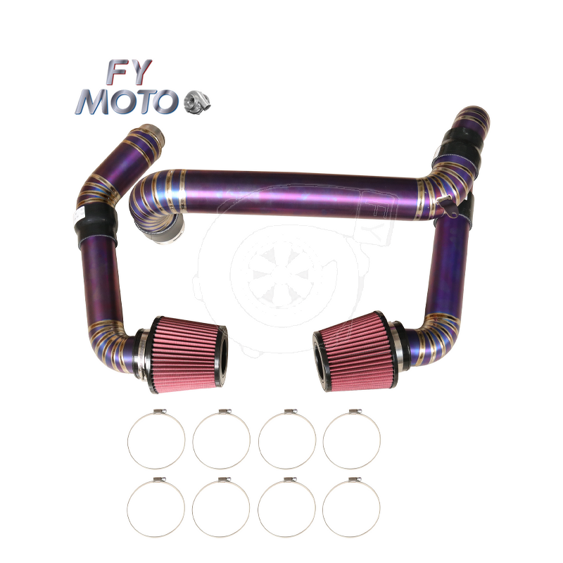 Titanium Front Mount Intake Factory - Purple for BMW G80 G82 M3 M4 S58