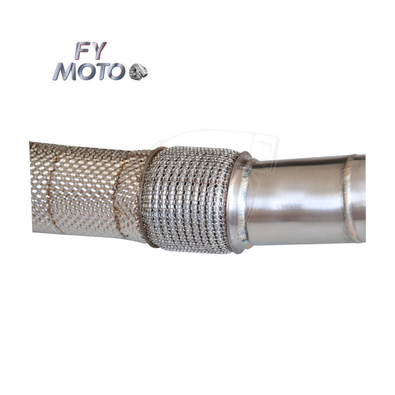 Exhaust Downpipe Factory - 3.5" for VW Golf GTI MK7 R 2.0L EA888