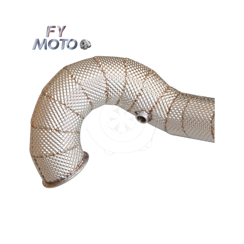 Exhaust Downpipe Factory - 3.5" for VW Golf GTI MK7 R 2.0L EA888