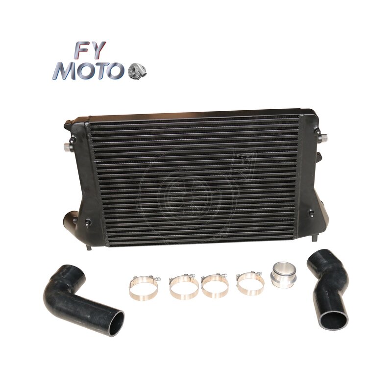 Intercooler Kit Manufacturer - For VW GTI MK5 MK6 / Audi A3 Black Bar&plate