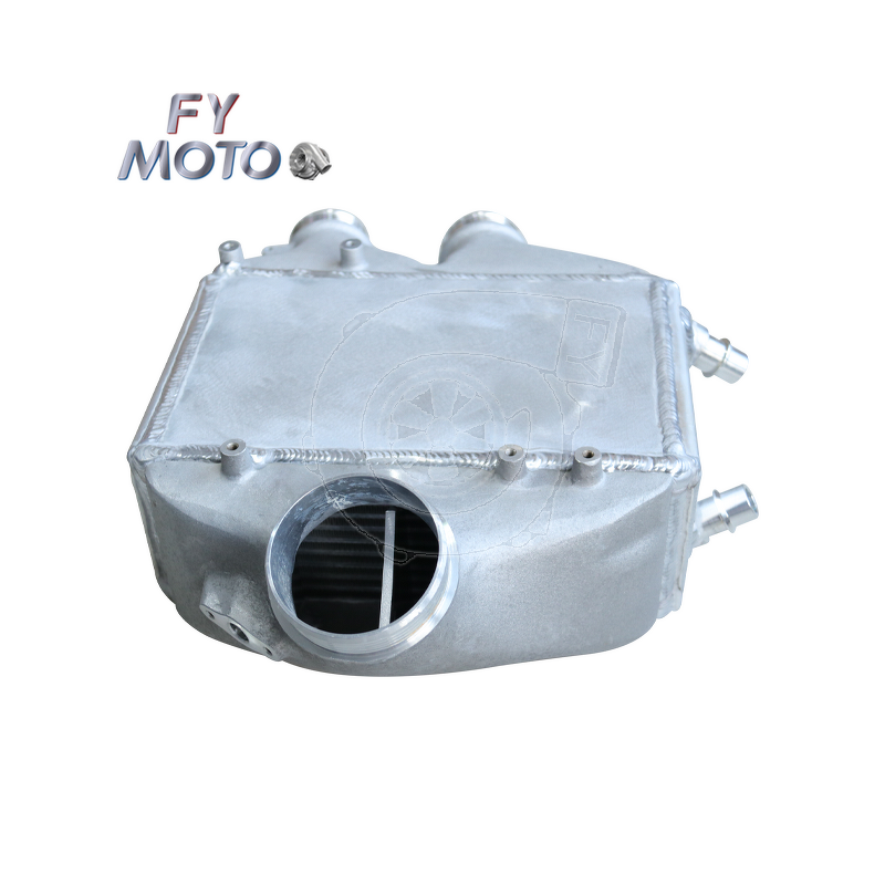 Intercooler Factory - NEW Thicker Silver for BMW M3 M4 S55 Bar&plate