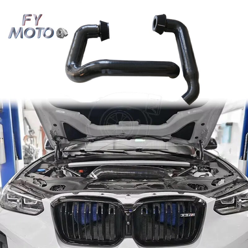 Front Mount Intake Factory - For BMW X3M X4M S58 2019-2025 Silicone