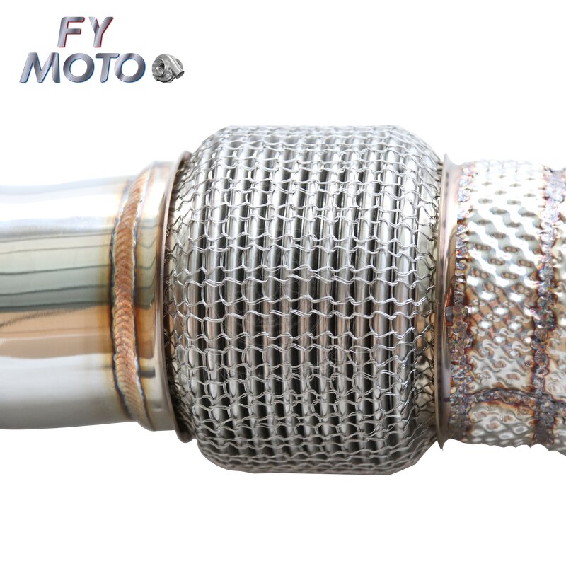 Downpipe Manufacturer - For BMW B58 with Heat Shield 5inch