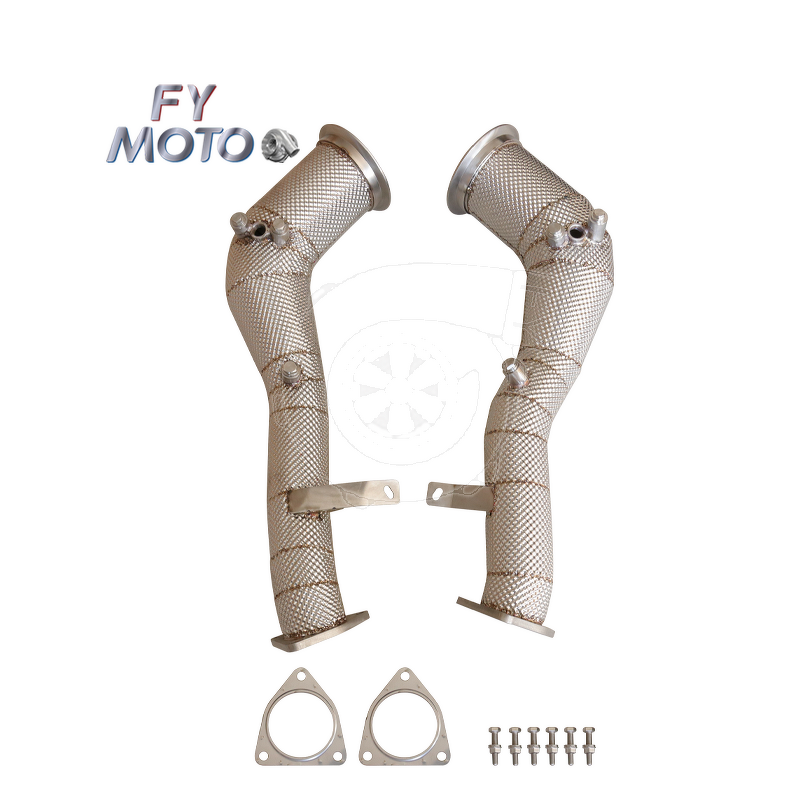 Downpipe Manufacturer - For Porsche MACAN GTS 2.9T with OPF & Heat Shield