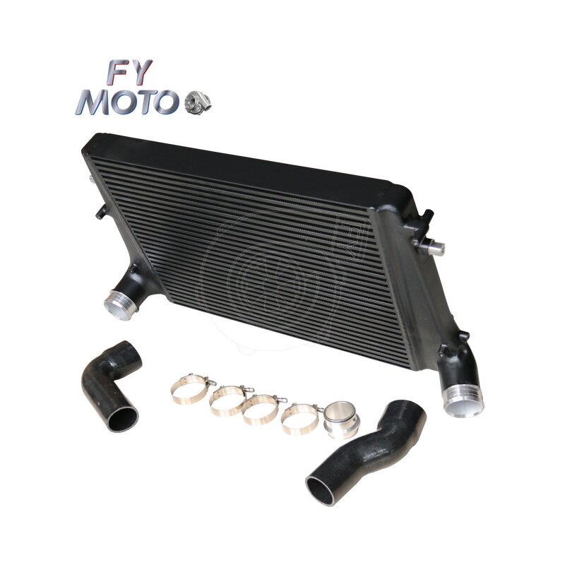 Intercooler Kit Manufacturer - For VW GTI MK5 MK6 / Audi A3 Black Bar&plate