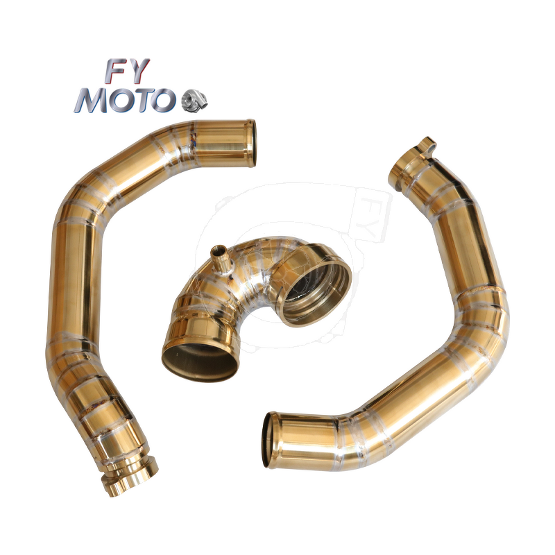 Titanium Charge Pipe Factory - Golden for BMW M3 M4 F80 F82 S55
