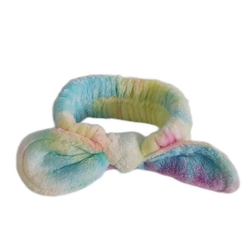 Spa Headband Factory - Custom Tie Dye Plush Gradient Head Band