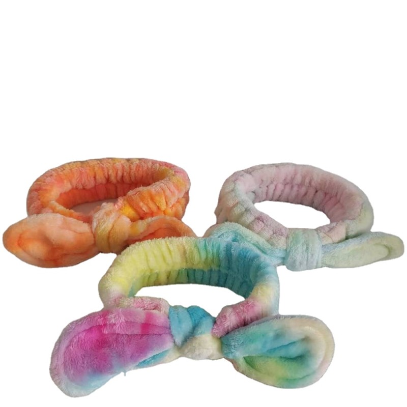 Rainbow Headband Factory - Colorful Velvet Absorbent Hairbands
