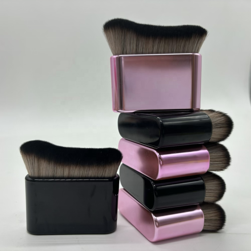 Foundation Brush Supplier - Customized Fluffy Synthetic Hair Fan