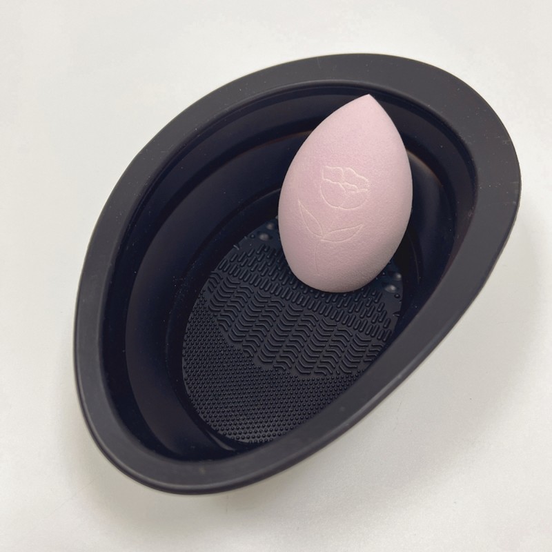 Brush Cleaning Pad Factory - Women Foldable Silicone Cleaner Bowl