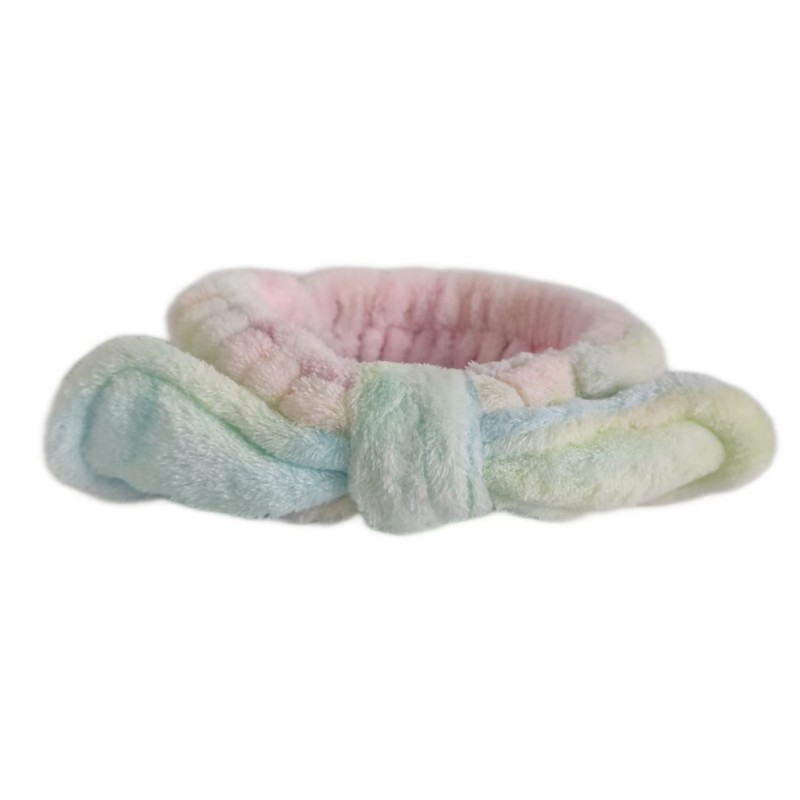Spa Headband Manufacturer - Pomade Lace Big Bow Face Wash Band