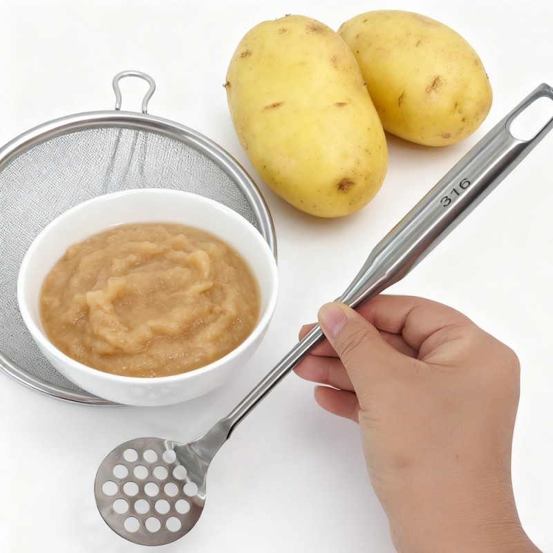 Potato Press Factory - Manual Puree Masher Kitchen Tool