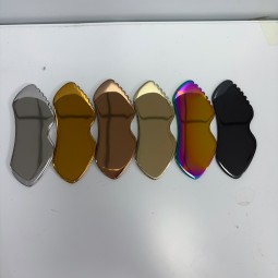 Metal Gua Sha Manufacturer - Rose Gold Lip Shape Scraping Board