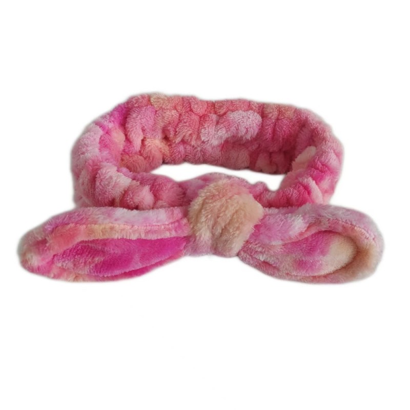 Women's Headband Supplier - Soft Flannel Bowtie Beauty Hair Band