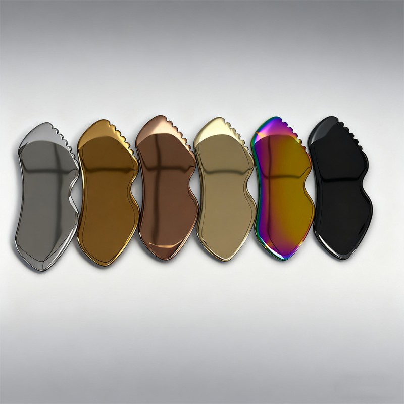 Skin Care Gua Sha Supplier - Medical Stainless Steel Massage Tool