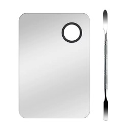 Nail Tool Set Manufacturer - Rectangle Mirror Polish Mixing Plate