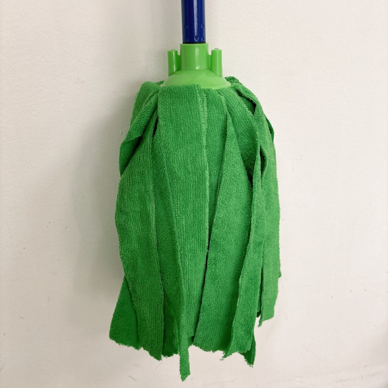 Round Mop Manufacturer - Aluminum Pole Floor Cleaning Mop