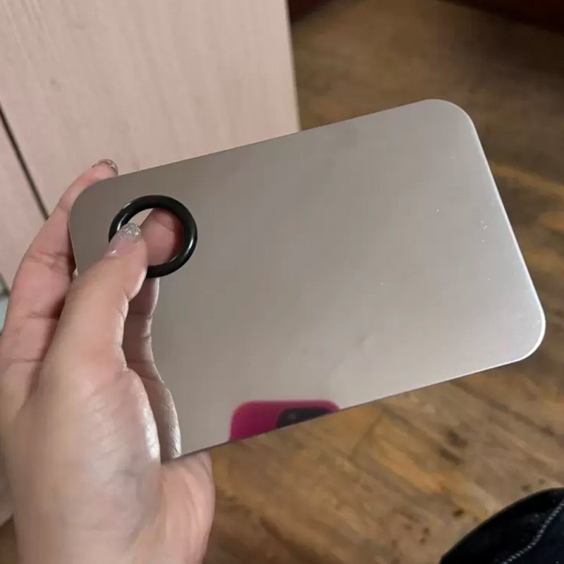 Nail Tool Set Manufacturer - Rectangle Mirror Polish Mixing Plate