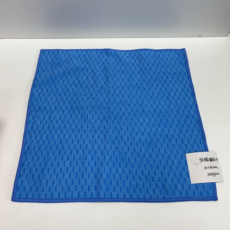 Cleaning Cloths Factory - Jacquard Weave Glass Washing Rags