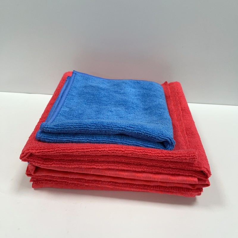Cleaning Cloths Factory - Jacquard Weave Glass Washing Rags